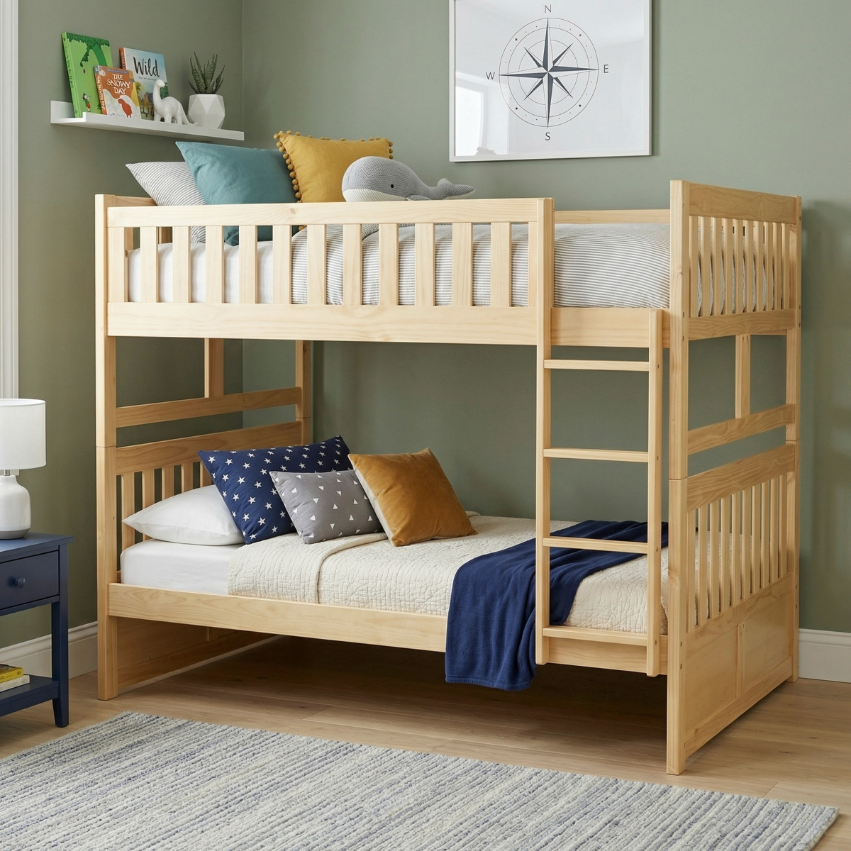 B2043 Full/Full Bunk Bed - view 2