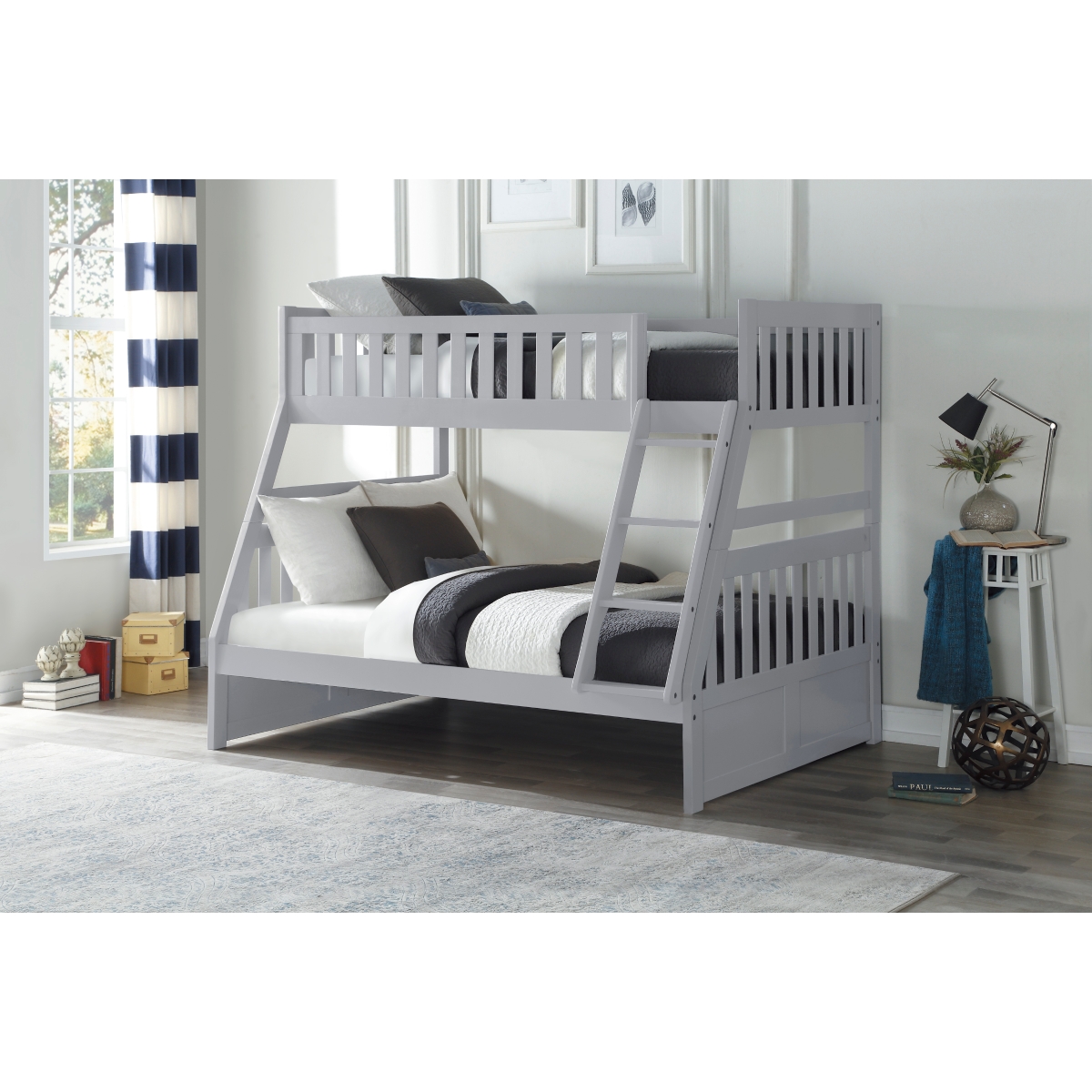 B2063 Twin/Full Bunk Bed